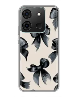 Чохол для Infinix Smart 7 з картинкою «Банти Coquette»