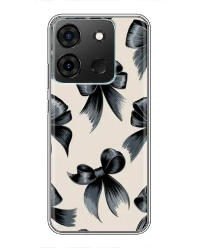 Чохол для Infinix Smart 7 з картинкою «Банти Coquette»