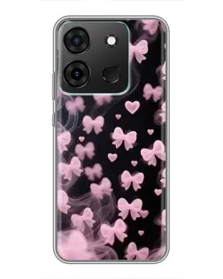 Чохол для Infinix Smart 7 з картинкою «Неонове мереживо»