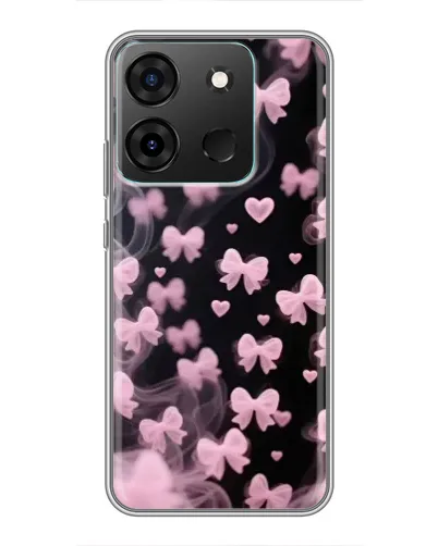Чохол для Infinix Smart 7 з картинкою «Неонове мереживо»