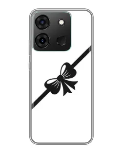 Чохол для Infinix Smart 7 з картинкою «Діагональний бант»