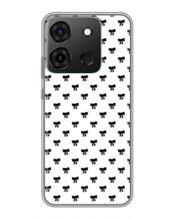Чохол для Infinix Smart 7 з картинкою «Міні-бантики»