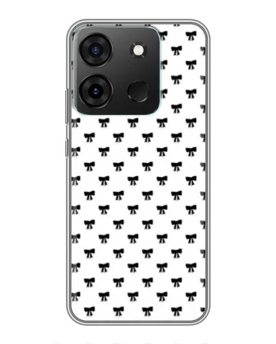 Чохол для Infinix Smart 7 з картинкою «Міні-бантики»