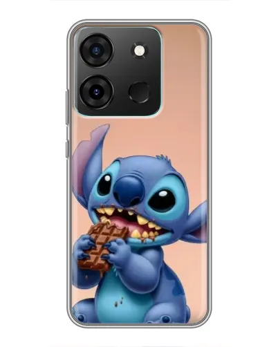 Чехол для Infinix Smart 7 с картинкой «Стич ест шоколад» Чехол для Infinix Smart 7 с картинкой «Стич ест шоколад»