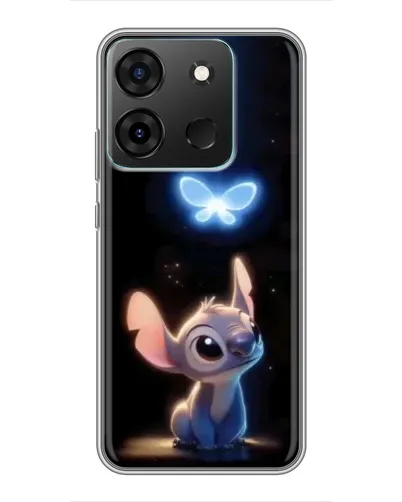 Чехол для Infinix Smart 7 с картинкой «Сияющий Стич» Чехол для Infinix Smart 7 с картинкой «Сияющий Стич»
