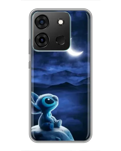 Чехол для Infinix Smart 7 с картинкой «Лунная ночь Стича» Чехол для Infinix Smart 7 с картинкой «Лунная ночь Стича»