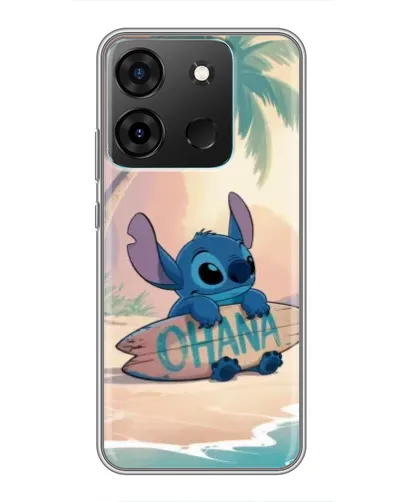 Чехол для Infinix Smart 7 с картинкой «Стич на серфе» Чехол для Infinix Smart 7 с картинкой «Стич на серфе»
