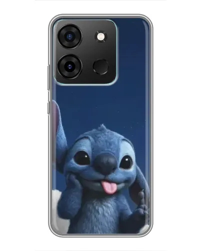 Чехол для Infinix Smart 7 с картинкой «Стич в облаках» Чехол для Infinix Smart 7 с картинкой «Стич в облаках»