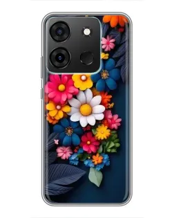 Чохол для Infinix Smart 7 з картинкою «Квіткова феєрія» Чохол для Infinix Smart 7 з картинкою «Квіткова феєрія»