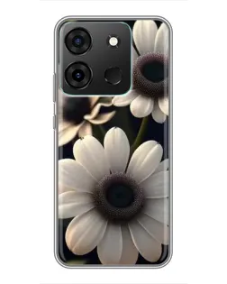 Чохол для Infinix Smart 7 з картинкою «Білі маргаритки макро» Чохол для Infinix Smart 7 з картинкою «Білі маргаритки макро»