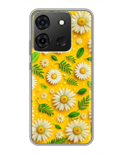 Чехол для Infinix Smart 7 с картинкой «Ромашковое солнце» Чехол для Infinix Smart 7 с картинкой «Ромашковое солнце»