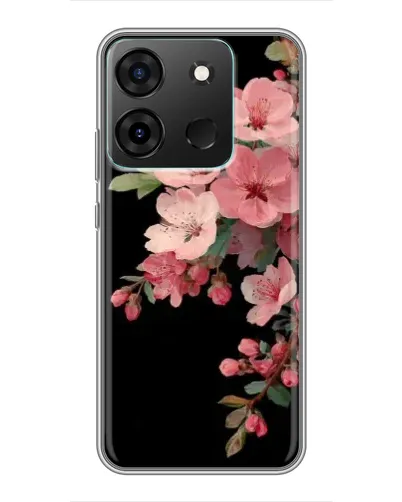 Чехол для Infinix Smart 7 с картинкой «Розовая ветка сакуры» Чехол для Infinix Smart 7 с картинкой «Розовая ветка сакуры»