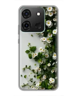Чохол для Infinix Smart 7 з картинкою «Гілка дрібних білих квітів» Чохол для Infinix Smart 7 з картинкою «Гілка дрібних білих квітів»