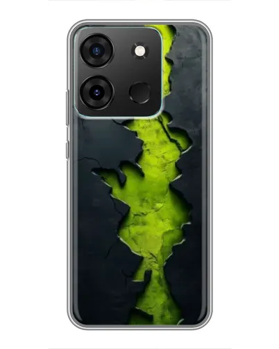 Чохол для Infinix Smart 7 з картинкою «Салатовий розлом скелі» Чохол для Infinix Smart 7 з картинкою «Салатовий розлом скелі»