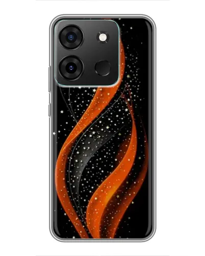 Чохол для Infinix Smart 7 з картинкою «Вогняна зоряна хвиля» Чохол для Infinix Smart 7 з картинкою «Вогняна зоряна хвиля»