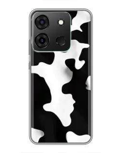Чохол для Infinix Smart 7 з картинкою «Чорно-біла пляма»