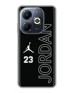 Чехол для Infinix Smart 8 Plus с картинкой «Jordan Vertical»