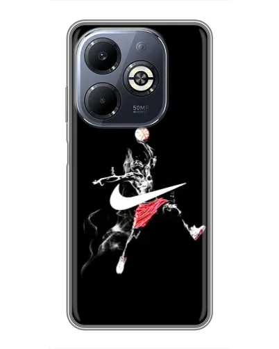 Чехол для Infinix Smart 8 Plus с картинкой «Jordan Jumpman»