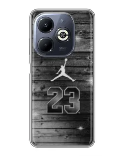 Чехол для Infinix Smart 8 Plus с картинкой «Jordan Carbon 23»