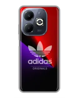 Чехол для Infinix Smart 8 Plus с картинкой «Adidas Red Neon» Чехол для Infinix Smart 8 Plus с картинкой «Adidas Red Neon»