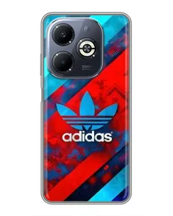 Чехол для Infinix Smart 8 Plus с картинкой «Абстракция Adidas» Чехол для Infinix Smart 8 Plus с картинкой «Абстракция Adidas»