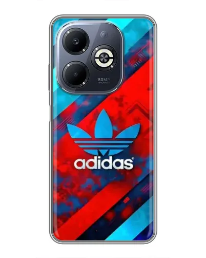 Чехол для Infinix Smart 8 Plus с картинкой «Абстракция Adidas»