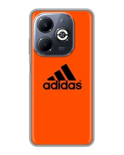 Чехол для Infinix Smart 8 Plus с картинкой «Adidas Ukraine»