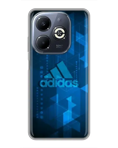 Чехол для Infinix Smart 8 Plus с картинкой «Adidas Sport Art»
