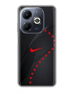 Чехол для Infinix Smart 8 Plus с картинкой «Абстрактный дизайн Nike» Чехол для Infinix Smart 8 Plus с картинкой «Абстрактный дизайн Nike»