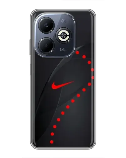 Чехол для Infinix Smart 8 Plus с картинкой «Абстрактный дизайн Nike» Чехол для Infinix Smart 8 Plus с картинкой «Абстрактный дизайн Nike»