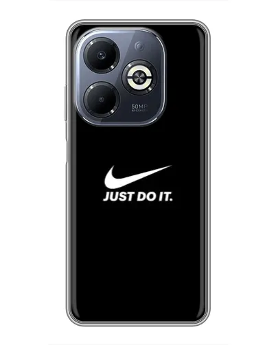 Чехол для Infinix Smart 8 Plus с картинкой «Минимализм от Nike» Чехол для Infinix Smart 8 Plus с картинкой «Минимализм от Nike»