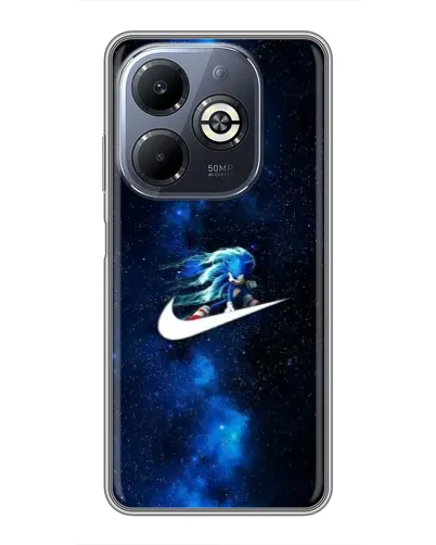 Чехол для Infinix Smart 8 Plus с картинкой «Звездный путь Nike» Чехол для Infinix Smart 8 Plus с картинкой «Звездный путь Nike»