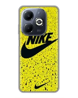 Чехол для Infinix Smart 8 Plus с картинкой «Желтый текстурный Nike» Чехол для Infinix Smart 8 Plus с картинкой «Желтый текстурный Nike»