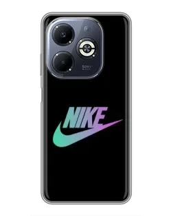 Чехол для Infinix Smart 8 Plus с картинкой «Nike — городская ночь» Чехол для Infinix Smart 8 Plus с картинкой «Nike — городская ночь»