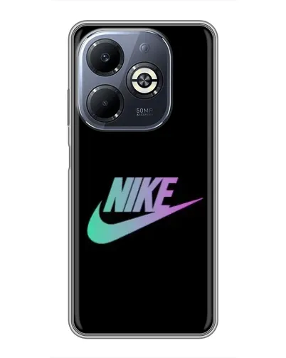 Чехол для Infinix Smart 8 Plus с картинкой «Nike — городская ночь» Чехол для Infinix Smart 8 Plus с картинкой «Nike — городская ночь»