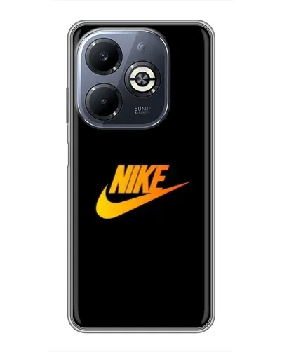 Чехол для Infinix Smart 8 Plus с картинкой «Золотой логотип Nike» Чехол для Infinix Smart 8 Plus с картинкой «Золотой логотип Nike»