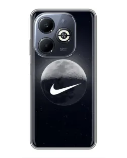 Чехол для Infinix Smart 8 Plus с картинкой «Nike в стиле граффити» Чехол для Infinix Smart 8 Plus с картинкой «Nike в стиле граффити»