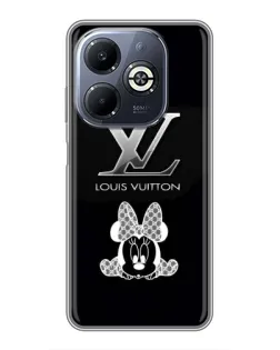 Чехол для Infinix Smart 8 Plus с картинкой «LV и Минни Маус»