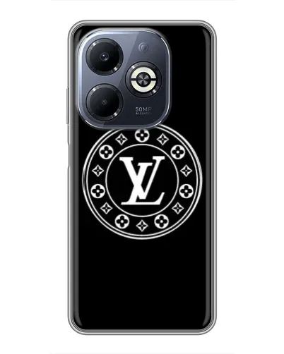 Чехол для Infinix Smart 8 Plus с картинкой «LV — печать стиля»