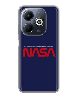 Чехол для Infinix Smart 8 Plus с картинкой «NASA — глубокий космос»