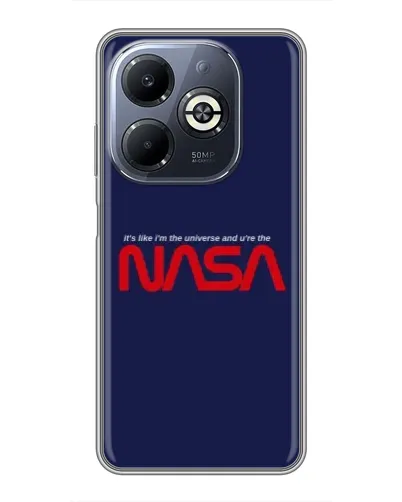 Чехол для Infinix Smart 8 Plus с картинкой «NASA — глубокий космос»