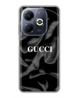 Чехол для Infinix Smart 8 Plus с картинкой «Gucci — шелковые волны» Чехол для Infinix Smart 8 Plus с картинкой «Gucci — шелковые волны»