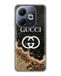 Чехол для Infinix Smart 8 Plus с картинкой «Gucci — песчаные дюны»
