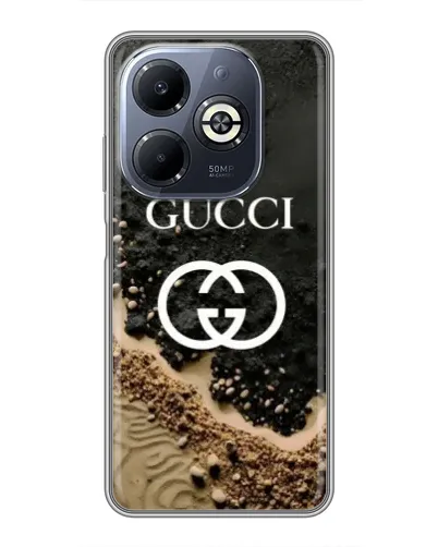Чехол для Infinix Smart 8 Plus с картинкой «Gucci — песчаные дюны»