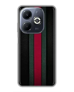 Чехол для Infinix Smart 8 Plus с картинкой «Gucci — неоновая линия»