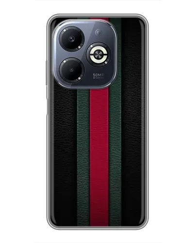 Чехол для Infinix Smart 8 Plus с картинкой «Gucci — неоновая линия»