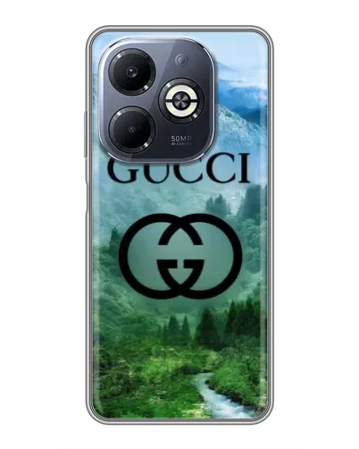 Чехол для Infinix Smart 8 Plus с картинкой «Gucci — горный пейзаж»