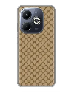 Чохол для Infinix Smart 8 Plus з картинкою «Gucci — класичний беж»