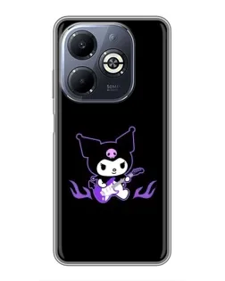 Чохол для Infinix Smart 8 Plus з картинкою «Електрична Kuromi»