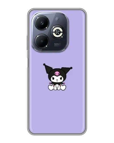 Чохол для Infinix Smart 8 Plus з картинкою «Kuromi — фіолетовий мінімалізм» Чохол для Infinix Smart 8 Plus з картинкою «Kuromi — фіолетовий мінімалізм»